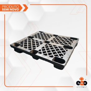 PALLET PLASTICO REFORÇADO 1,20x1,0m