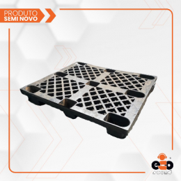 PALLET PLASTICO REFORÇADO 1,20x1,0m