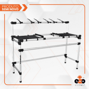 RACK DJ TITANIUM RDJ MK2 - ALUMINIO
