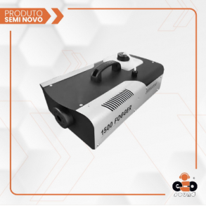 MÁQUINA DE FUMAÇA 1500W DMX (FOG) (220V)