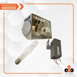 REFLETOR OUTDOOR HQI 400W BRANCO