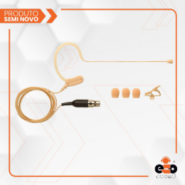 MICROFONE HEADSET P/ SEM FIO SHURE MX153T - BEGÊ