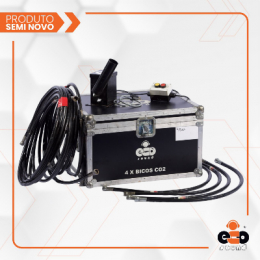 KIT 4x BICOS CO2 + 6 MANGUEIRAS + 2xT + ACIONADOR 